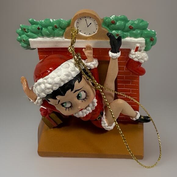 Betty Boop Christmas Holiday Ornaments Lot of 4 Danbury Mint & KFS/FS 2005 - Picture 3 of 8